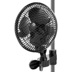 Portable Clip-on Fan, Rotatable Silent Clip-on Fan, Adjustable Angle, Compact and Portable Design, Suitable for Home Offices, Greenhouses and Growing Sheds.