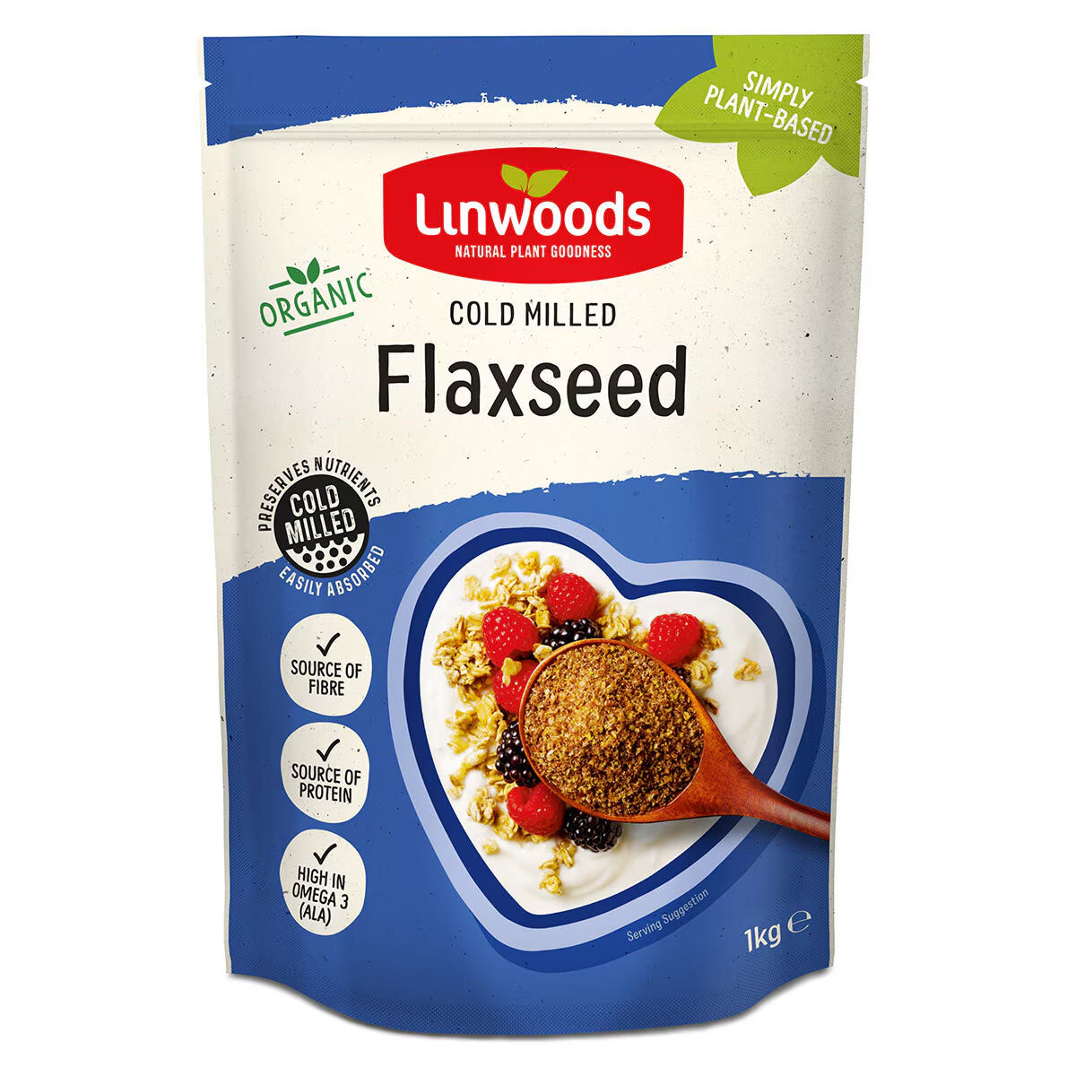 Linwoods Organic Flaxseed, 1Kg