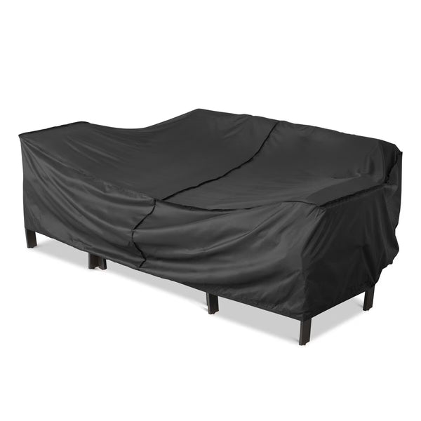 Agio Harper 4 Piece Woven Deep Seating Patio Set + Cover