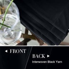2pcs Premium Velvet Blackout Curtains – High-Quality Thermal Insulated Room Darkening Window Drapes, Light-Blocking Rod Pocket Curtains for Living Room Decor, Bedroom, Machine Washable Home Decorations