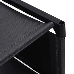 6/ 7/ 8 Tiers Metal Shoe Rack, Vertical Tall Narrow Shoe Rack Sturdy Free Standing Metal Shoe Shelf Storage Organizer, Multifunctional Shoe Cabinet, Space-saving Shoe Stand, Large Capacity Footwear Holder Corner Shoe Storage Rack for Closet Bedroom Entryw