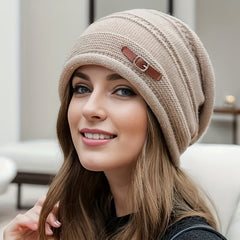 Lightweight Warm Beanie Hat - Adjustable Buckle Closure, Soft Stretchy Winter Cap for Men & Women, Unisex Elastic Stretch Fit, Hand Washable, Ideal Gift for Christmas, Halloween, New Year's, Mother'S Day, Father'S Day, Parties & Outdoor Activities -