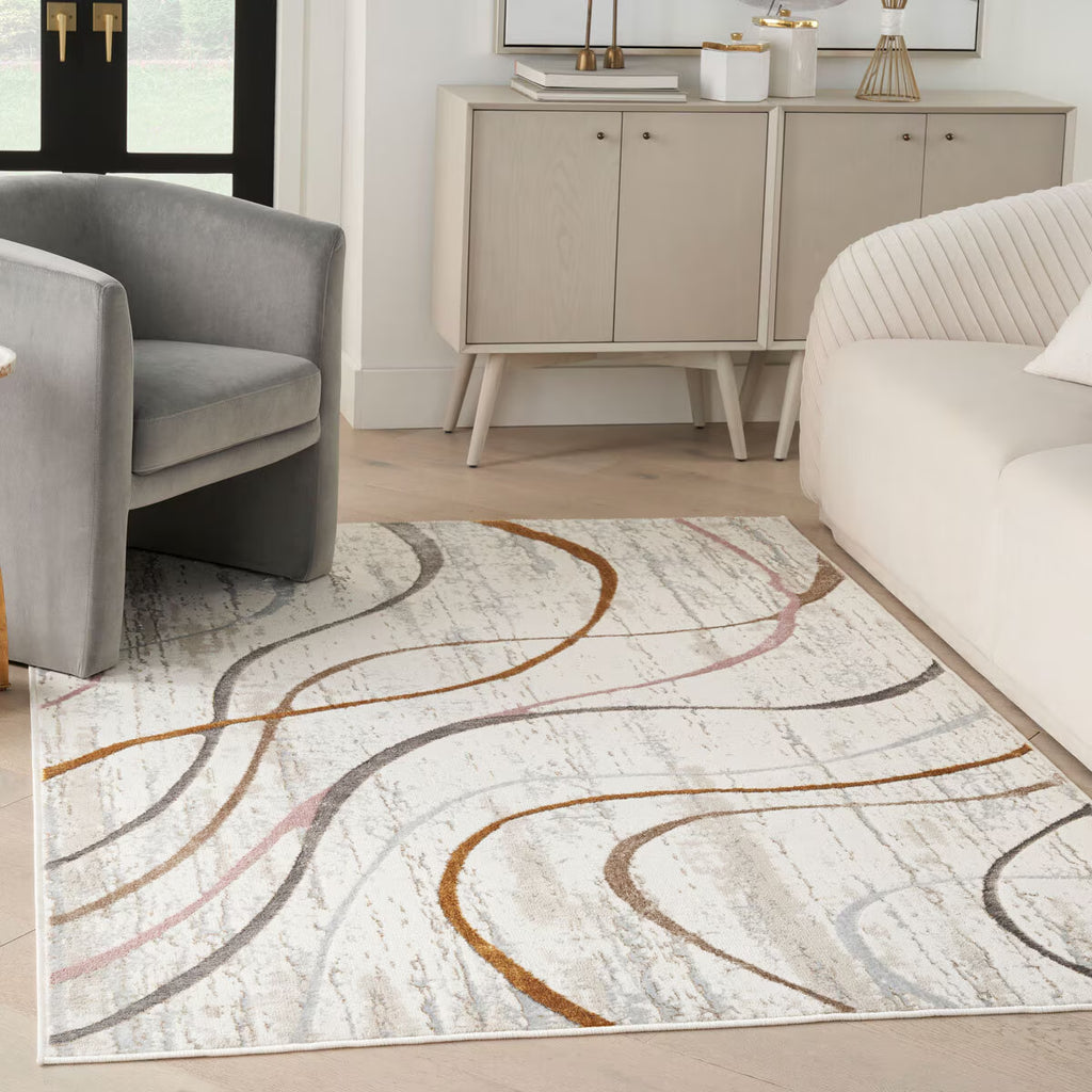 Glitz Ivory Multi Rug in 3 Sizes