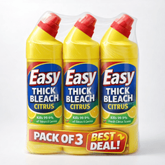 Easy Thick Bleach Citrus 750ml – Pack of 3 to 12