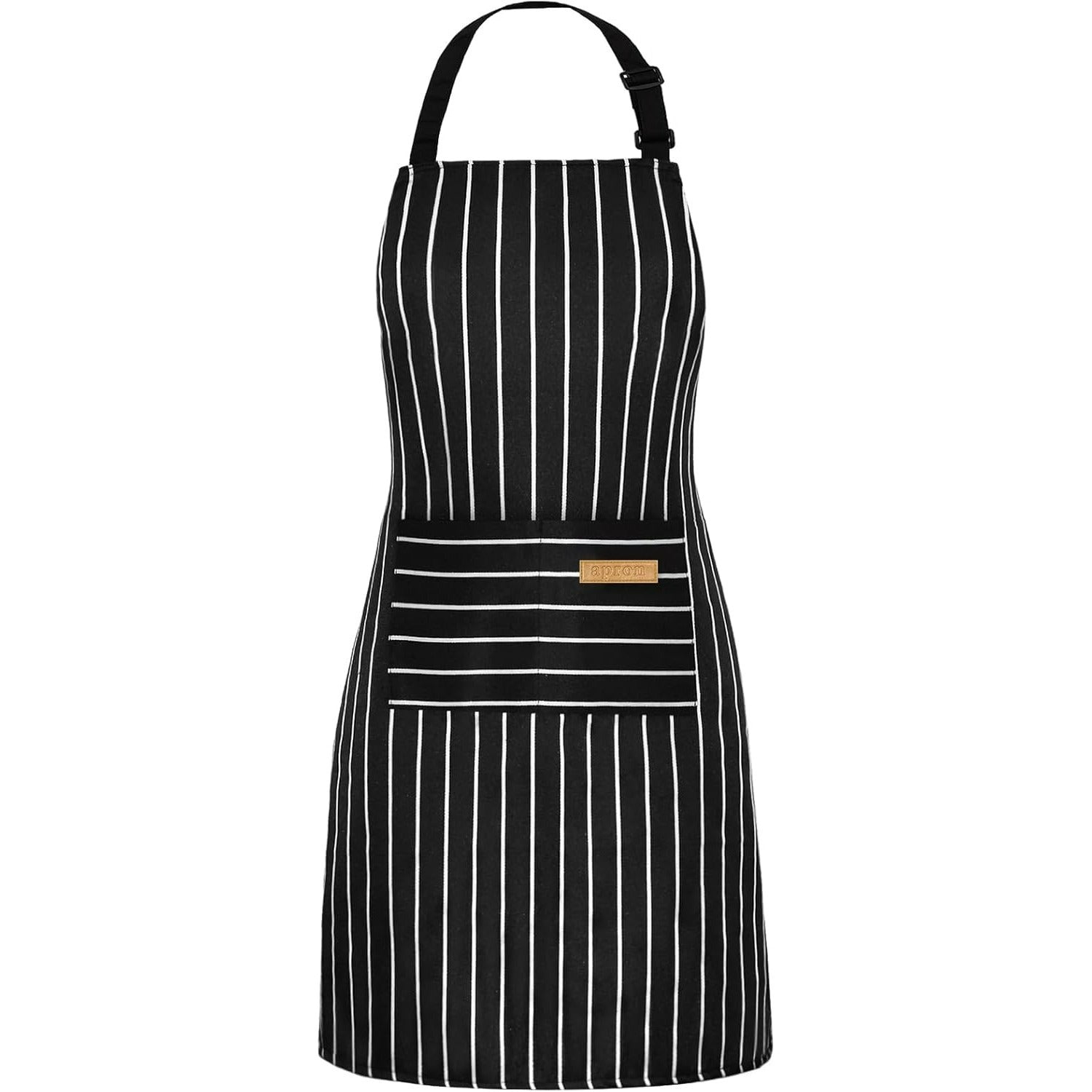 2PC Classic Design Striped Apron, Unisex Simple Criss Cross Apron For Kitchen Home Restaurant Coffee Shop Barbecue, Men's Workwear And Protective Clothing
