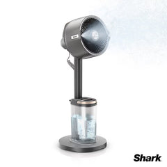Shark FA300UK Flexbreeze Pro Mist Indoor & Outdoor Misting System in Charcoal Grey