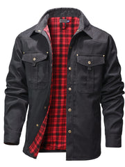 Men's Casual Trendy Color Block Bomber Jacket - Zip-Up Streetwear Jacket