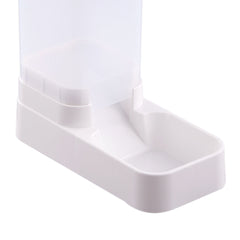 Pet Feeder Pets Food Feeder and Waterer Set 3.8L 2.1kg, 29*13.5*28.5cm, Travel Supply Feeder and Water Dispenser for Dogs Cats Pets Animals