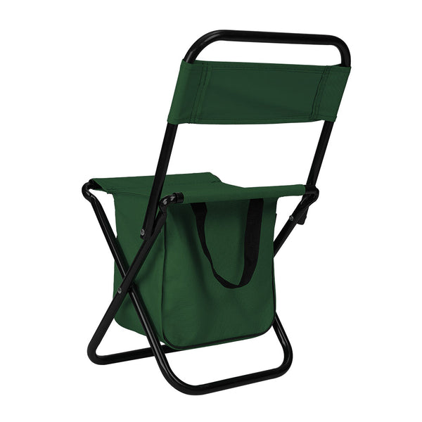 1PC Folding Chair with Storage, Foldable Fishing Seat Lightweight Chair, Portable Chair Home, Small/Large More Colors