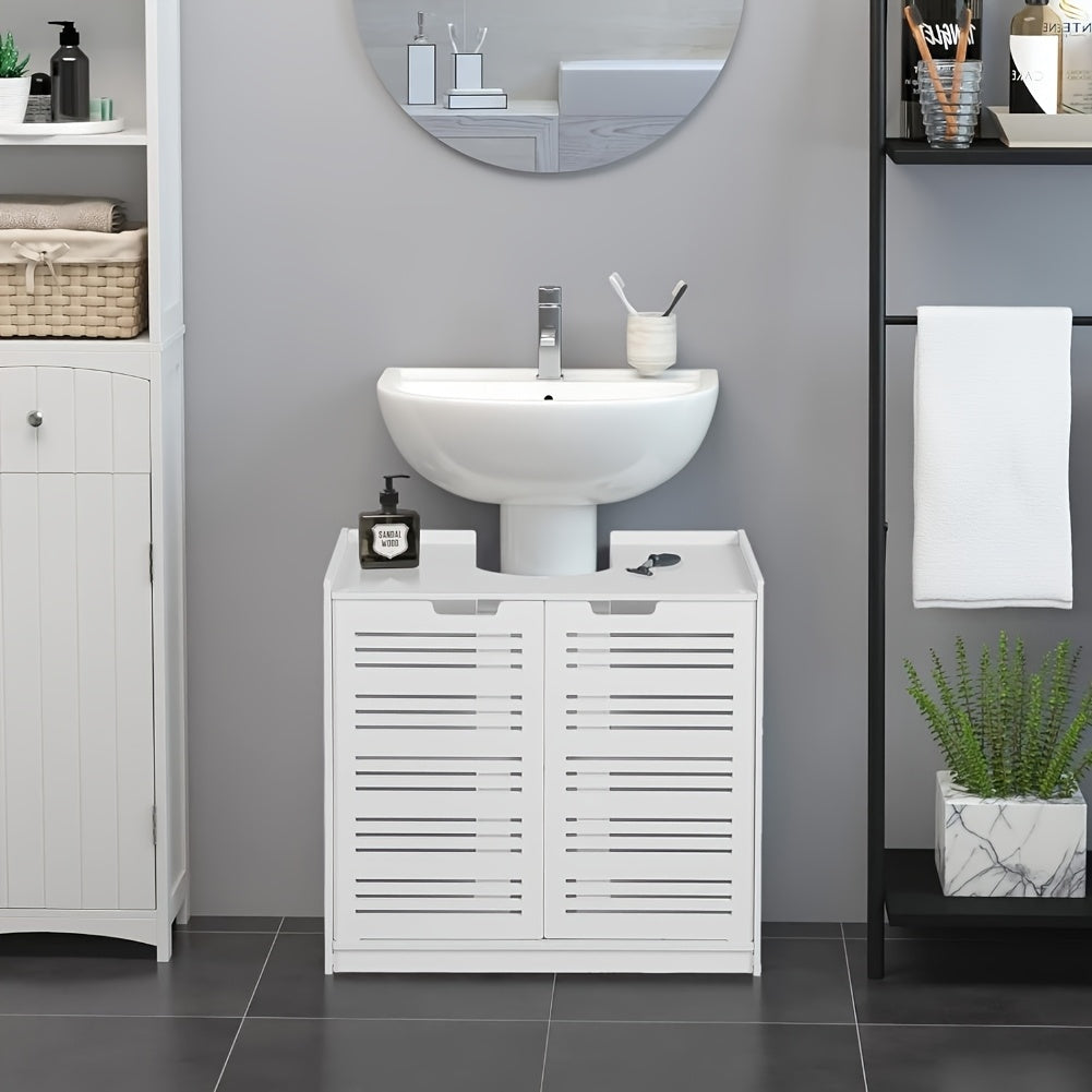 Bathroom Cabinet Storage Cabinet Sink Cabinet Double Door Cabinet Bathroom Accessory for Bathroom Toilet Furnitures