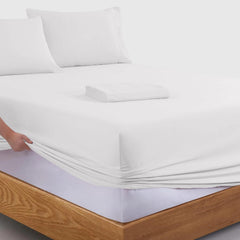 40 CM Extra Deep Fitted Sheets Single Double King Super King Size Bedsheets