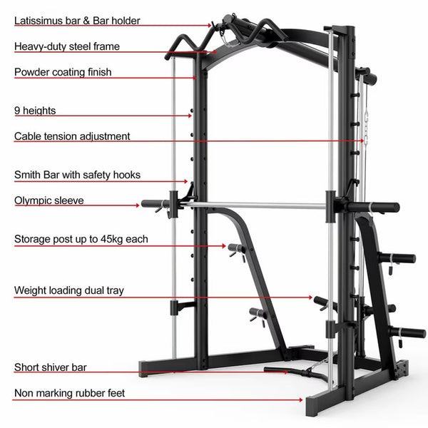 Marcy MWB-1282X Platinum Smith Machine