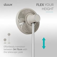 Duux Rize Fan in Stone, DXCF92UK