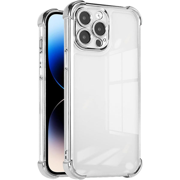 Case For iPhone 17 Pro Max 16 Pro Max Plus 15 14 13 11 12 7 8 17 Air Clear Shockproof Phone Cover