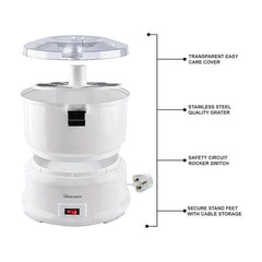 Electric 1kg Potato Automatic Peeler Machine - 6 Blades Peeler