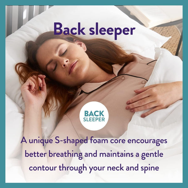 Slumberdown Anti Snore Pillow Medium Support