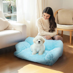 Cat Sofa 66x48x33cm Cat Couch Bed Pet Size 15-20 Stylish Cats Bed Catties Fluffy and Soft Catd Sofa Beds Small Dog Sofas Beds for Dogs and Cats for Small and Medium Dogs