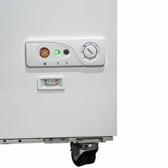 Contender FZC019 Commercial 655L Twin Lid Chest Freezer, D Rated in White