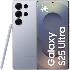 Galaxy S25 Ultra 5G (2025) 512GB Storage + 12GB RAM SM-S938B Qualcomm Snapdragon 8 Elite SIM Free Factory Unlocked Android 15 Smartphone - Available in Titanium Black / Titanium Grey / Titanium Silver Blue / Titanium White
