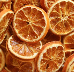 Dehydrated Dried Orange Slices Wheels | Approx 17+ Slices | 100% Natural | Sugar Free | Gluten Free | Dehydrated Orange Wheels for Cocktails, Garnishes, Deserts | Fruit Slice | 1.76 OZ | 50 Grams