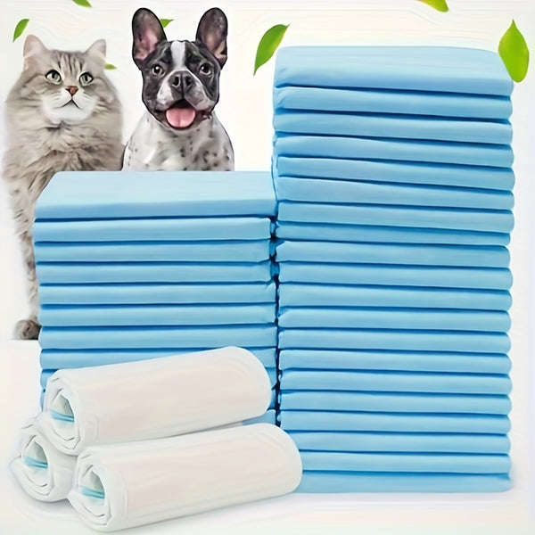 100 Disposable Pet Diapers Highly Absorbent Puppy Training Pads 45x60 Christmas Ornaments 60x60 Leak-proof Quick-drying Design 60x90 Pet Deodorant Diapers for Potty Training Make a Great Christmas Gift
