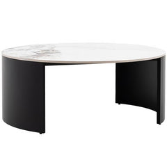 Gallery Marzio White Marble Coffee Table