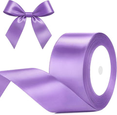 G2PLUS White Stain Ribbons - 22M Thick Fabric Gift Wrap Ribbons for Crafting, Wedding & Valentine'S Day Decoration