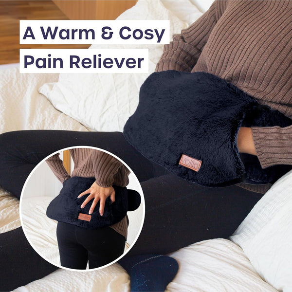 Wearable Hot Water Bottle Belt 1.5L – Wrap Around Hot Water Bottle for Period Pain Relief, Back Pain & Cramps – Adjustable & Washable