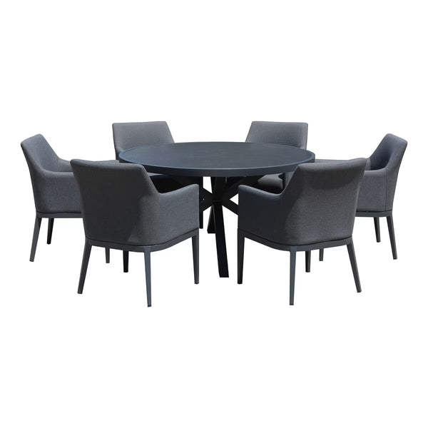 Bramblecrest St Lucia 7 Piece Upholstered Dining Set