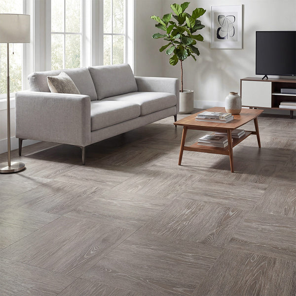 Marble Floor Tiles Self Adhesive, Vinyl Flooring Peel and Stick Floor Tiles Waterproof for Kitchen Living Room and Bathroom DIY Flooring 30x30cm 12pcs (1.08㎡)