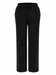Women Corset Fit Hoodie and Trouser 2Pc Zip Tracksuit Set 2Pc Set with Zip Front, Long Sleeves and Straight Leg Pants, Perfect for All Seasons, Top Set