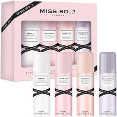 Miss So...? Mini Galore Womens Body Fragrance Gift Set 4X50Ml