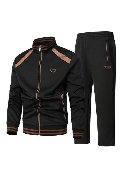 Men's Fitness Suit, Men's Casual Sports Suit, Men's Fashionable Sports Suit, Men's Outdoor Running Suit, Men's Training Suit.