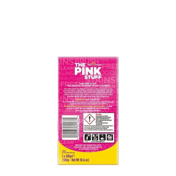 6 x The Pink Stuff The Miracle Foaming Toilet Cleaner 3 Pack