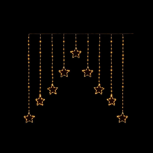 Premier 1.2M X 1.2M Flexibright Snowflake / Star V-Curtain