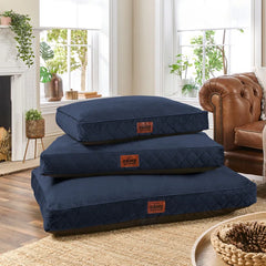 Paws for Slumber Raised Padded Dog Bed