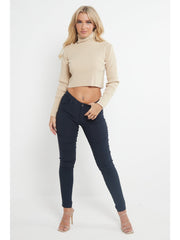 MYT Womens Chino Trousers Ladies Skinny Fit Super Stretch Office Work Casual Chinos Waist Size UK 6-18