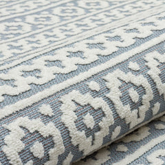 Concept Looms Jazz Blue Indoor Oudoor Rug, in 2 Sizes
