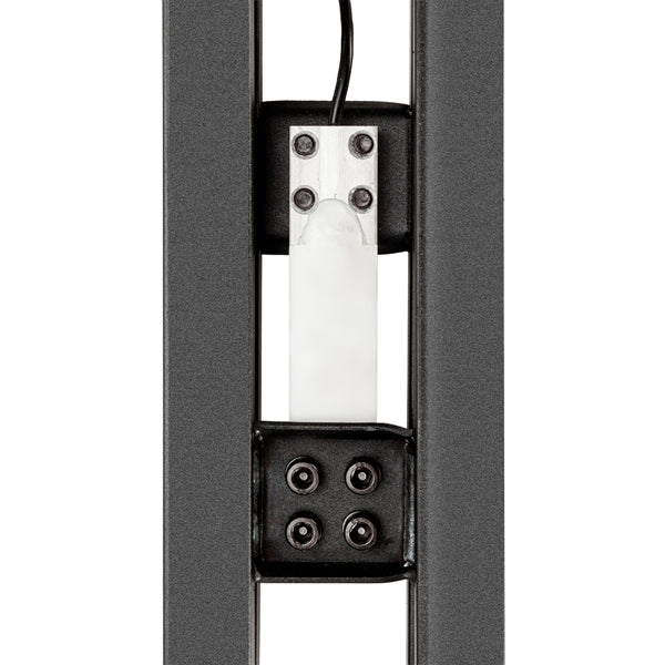 100kg deep gray high-precision electronic platform scale, iron material platform scale, 30 * 40cm tabletop, 50g division value, storage of 5 unit prices and 99 accumulations, supermarket and vegetable market logistics weighing, commercial scale.