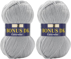 Sirdar Hayfield Bonus DK Double Knitting, White (961), 100G