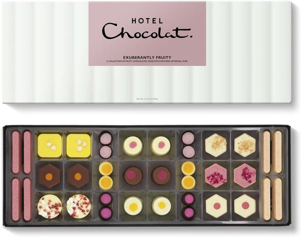 Hotel Chocolat Everything Sleekster Chocolate Gift Box. 355G. Milk, White and Dark Chocolates Ideal for Birthday, Thank You, Anniversary. Christmas 2025. Gifts for Her, Gifts for Men.