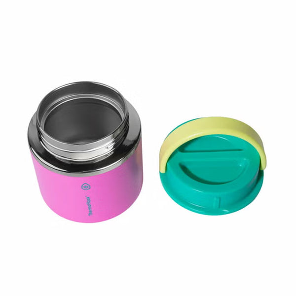 Thermoflask Food Jars 591Ml, 2 Pack in Electric Sunset & Tropical Glow