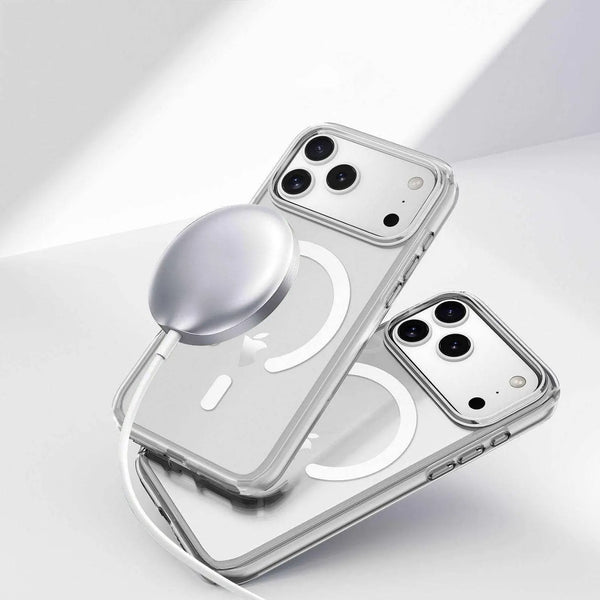 Clear Magnetic Phone Case Compatible with iPhone 17 Series (17, 17 Pro, 17 Air, 17 Pro Max) | Transparent Shockproof TPU Cover | Slim Protective Phone Accessory