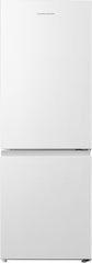 Fridgemaster MC50175A 50Cm Freestanding 60/40 Fridge Freezer - 175-Litre Capacity with Crisper Box - Reversible Door - LED Lighting- 4 Star Freezer Rating - White - E Rated