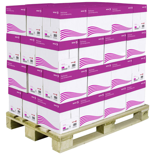 Xerox Performer A4 80Gsm White Pallet of Paper - 100,000 Sheets
