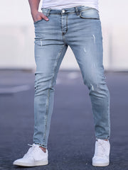 Gengyuan Shi - Men'S Casual Stretch Pants 2pcs Set
