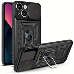 Phone case: Shock-Proof Protective Case for iPhone 15 14 13 11 12 Pro Max Plus Max XR 7 8 SE 2020 with Ring Holder