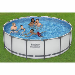 Bestway® 15Ft (4.5M) Steel Pro MAX™ above Ground Pool Set