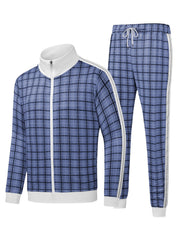 Men's Casual Tracksuits Long Sleeve Jogging Suits Sweatsuit Sets Track Jackets and Pants 2pcs track suits for men set