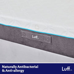 Luff Prestige Hybrid Bamboo Mattress in Firm Comfort Rating & 5 Sizes